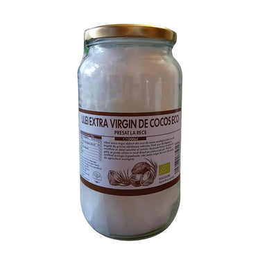 Ulei de Cocos Extra Virgin, presat la rece, ECO 1000 ml