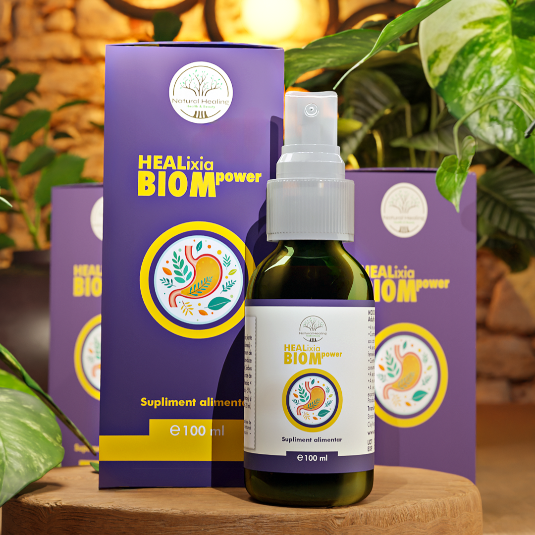 Biom File HEALixia BIOM power pentru Reglarea Microbiomului Intestinal – Natural ...