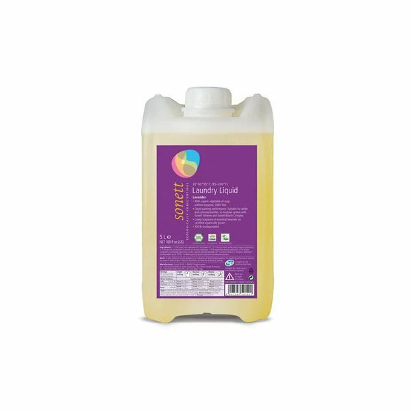 Detergent Ecologic Lichid Pentru Rufe Albe si Colorate Lavanda 5L