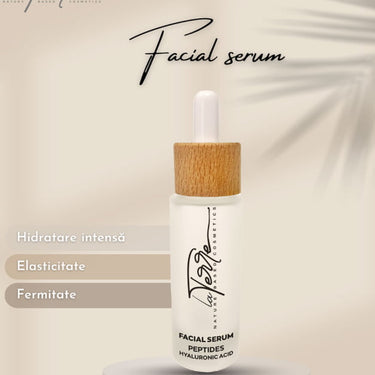 LA TERRE Facial Serum with Peptides and Hyaluronic Acid